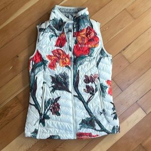 Columbia floral vest